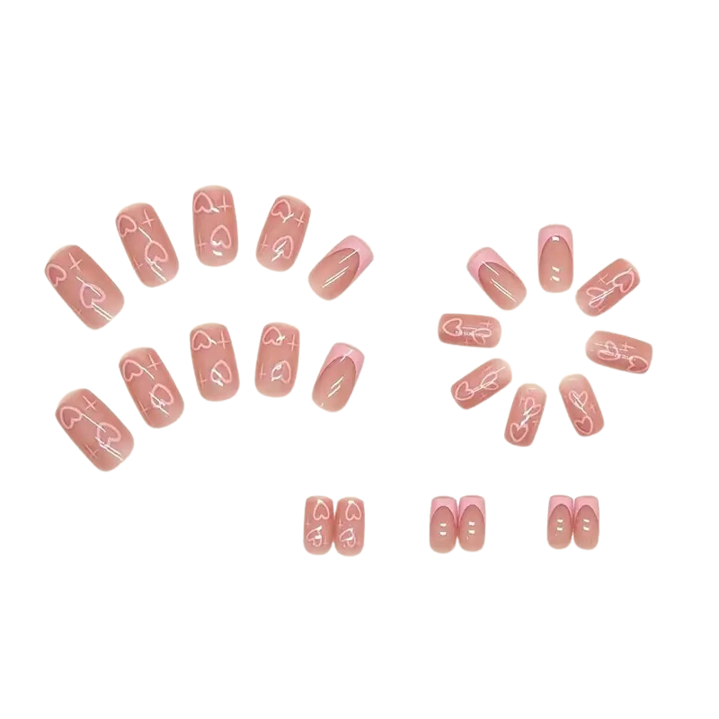 Heartbreaker Graffiti Nails