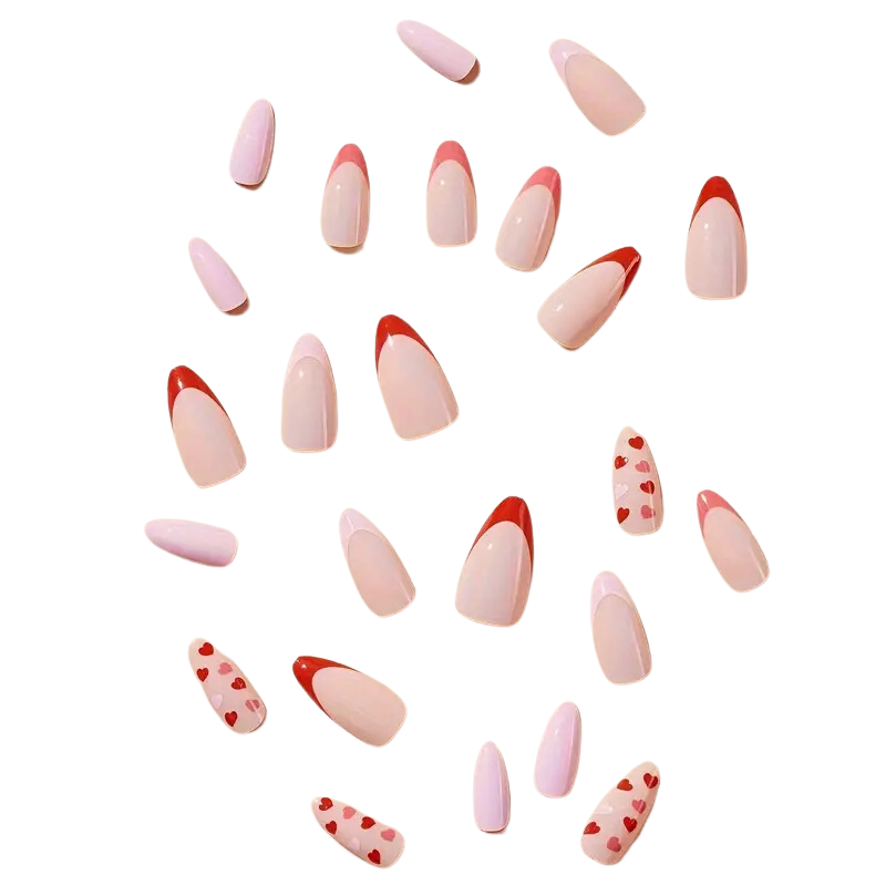 Sweetheart Tips Nails