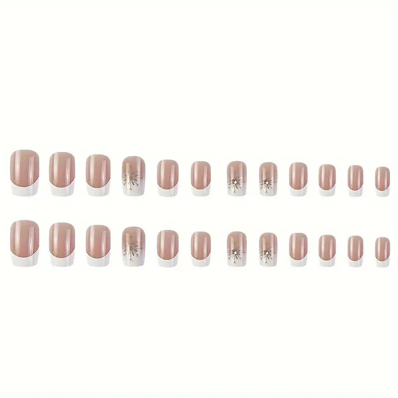 French Kiss Sparkle Nails