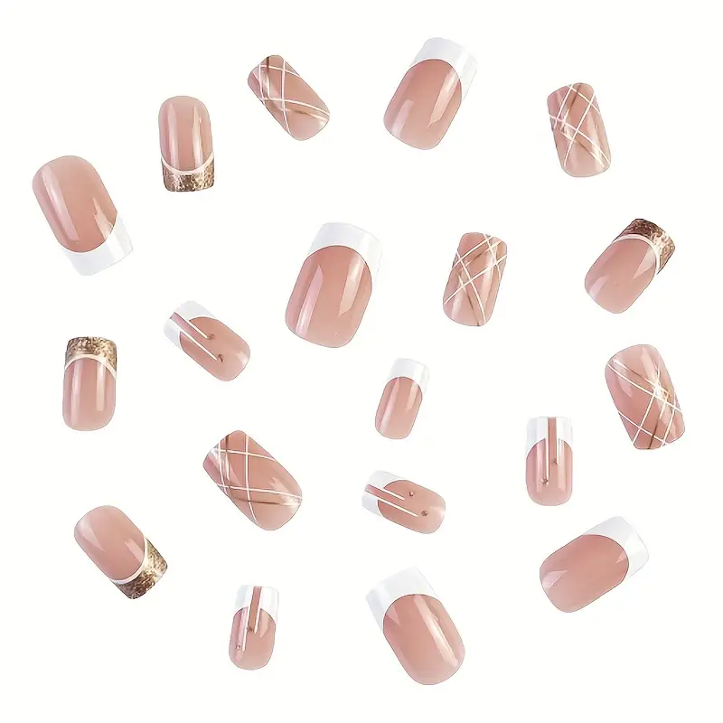 Criss Cross Nails