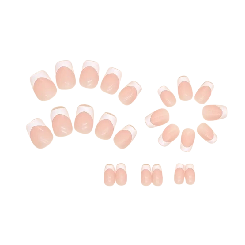 Mildly Mid French Nails