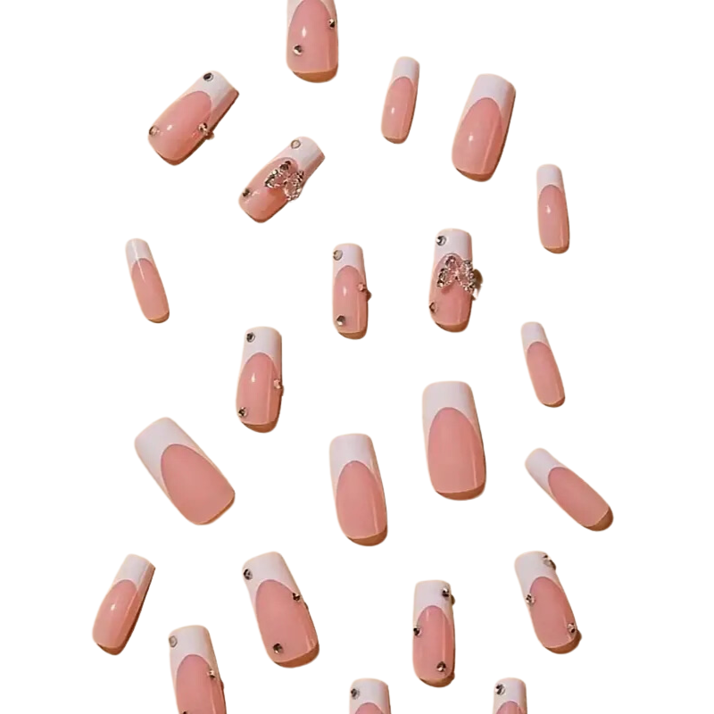 Butterfly Noir | Coffin Press-On Nails