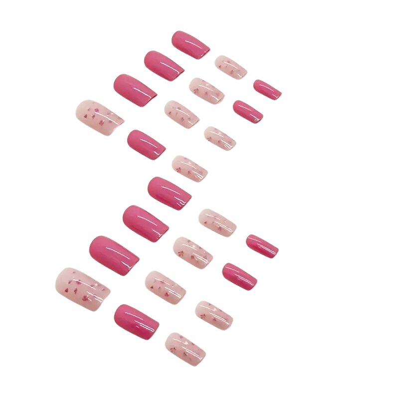 Pink Pop Rocks Nails