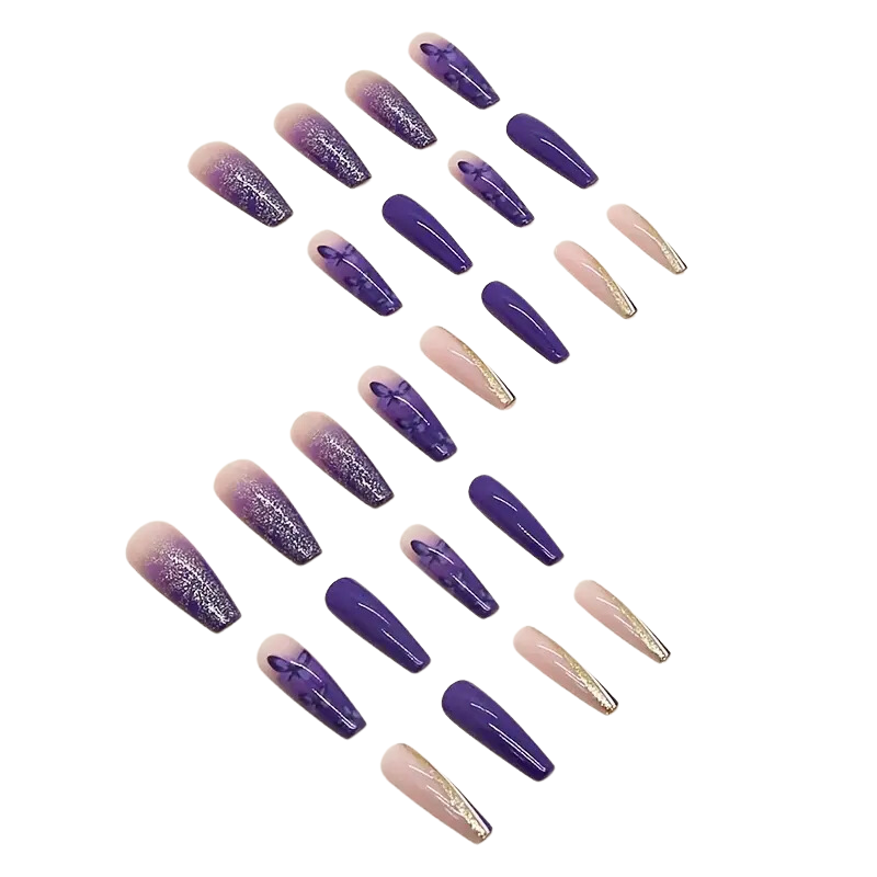Violet Ascension Nails