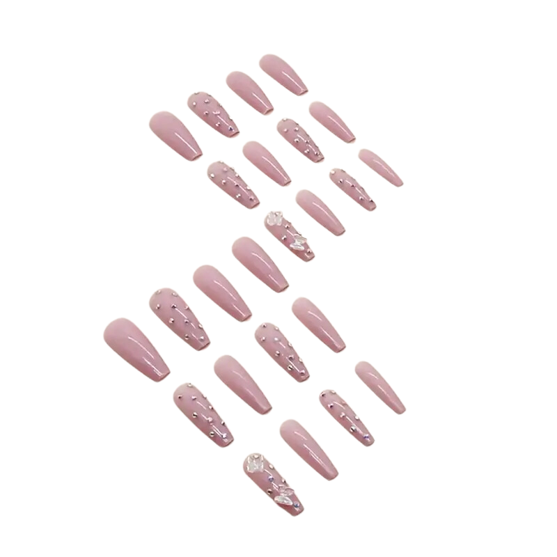 Royal Flutter Nails