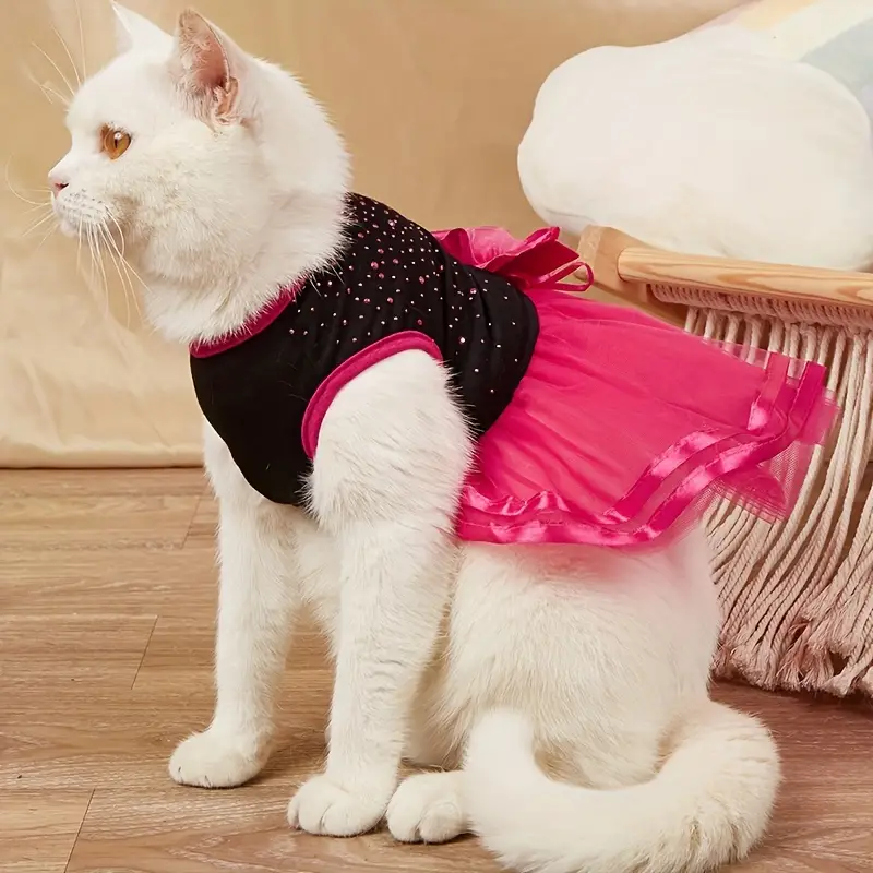 Hot Pink Polka Dot Dress