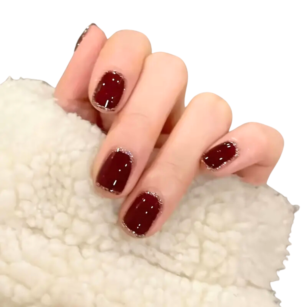 Crushed Velvet Nails