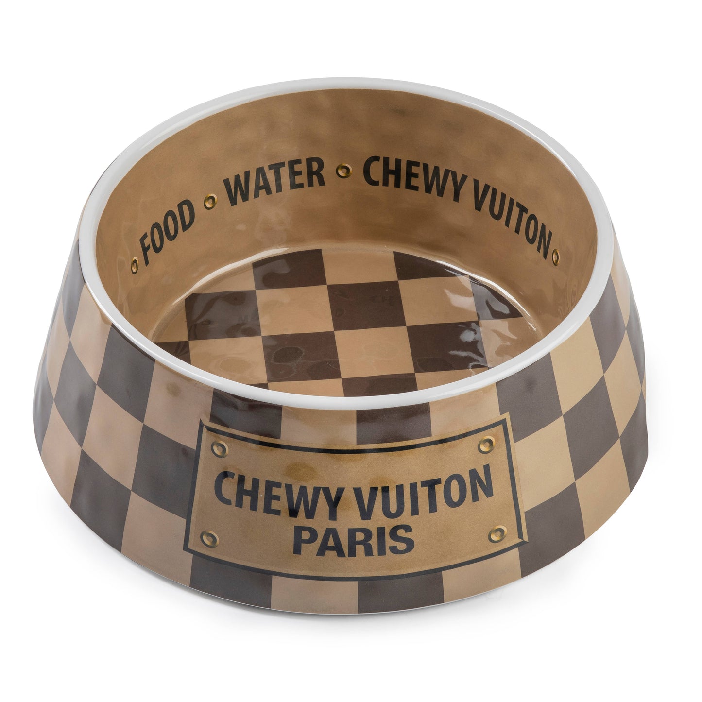 Chewy Vuiton Bowl