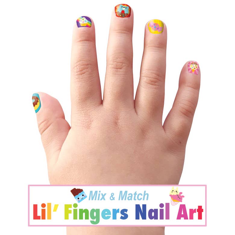 Lil' Fingers Nail Art-Sweet Shop