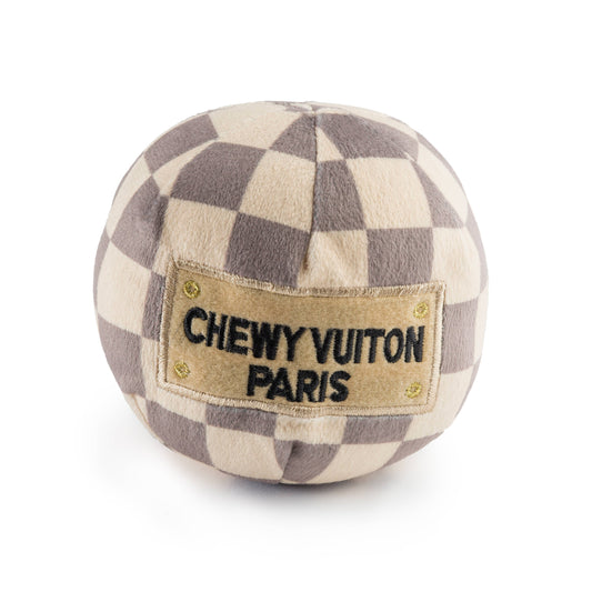 Chewy Vuiton Squeaker Ball Toy