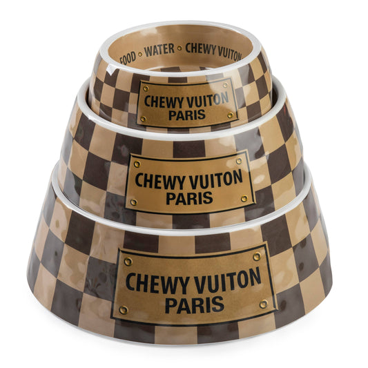 Chewy Vuiton Bowl