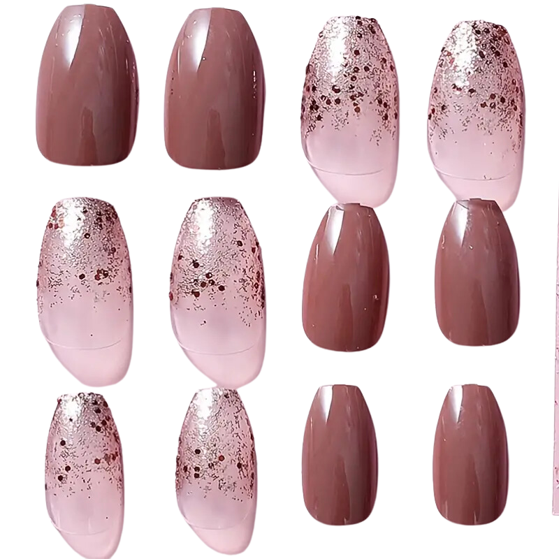 Coco Sparkle Nails