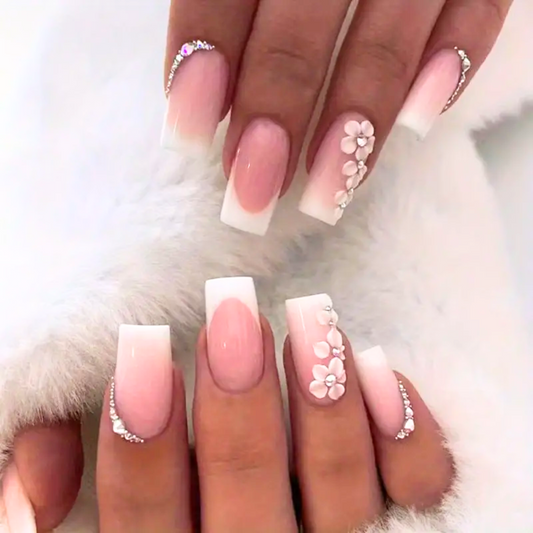 Diamond Bloom Nails
