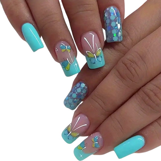 Green Goddess Nails