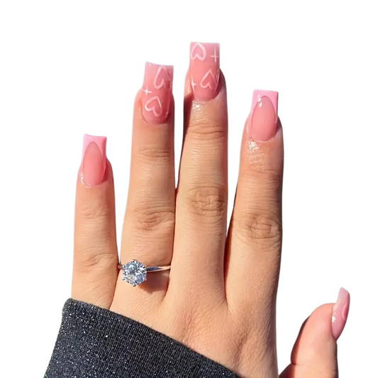 Heartbreaker Graffiti Nails