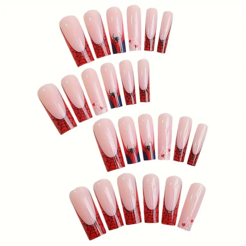 Spider Glam Nails
