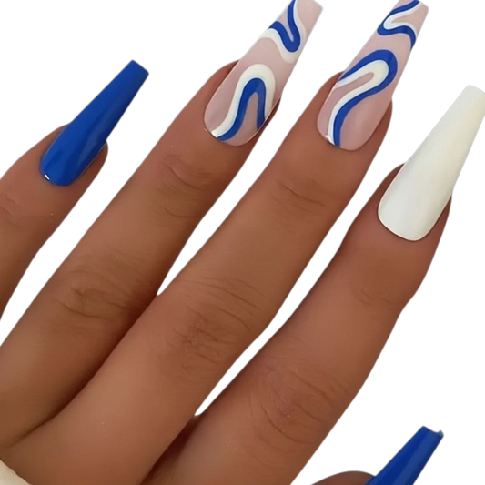 Groove Theory | Coffin Press-On Nails – Blue or Green
