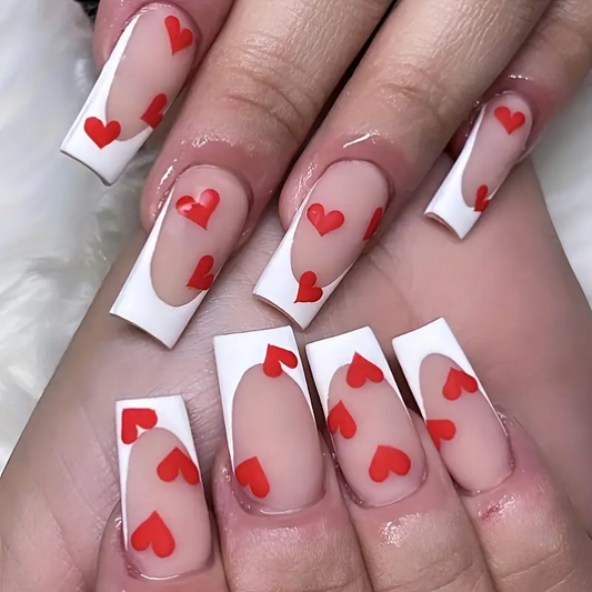 Lovin' the Heart Nails