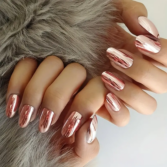 Metallic Bronze Nails