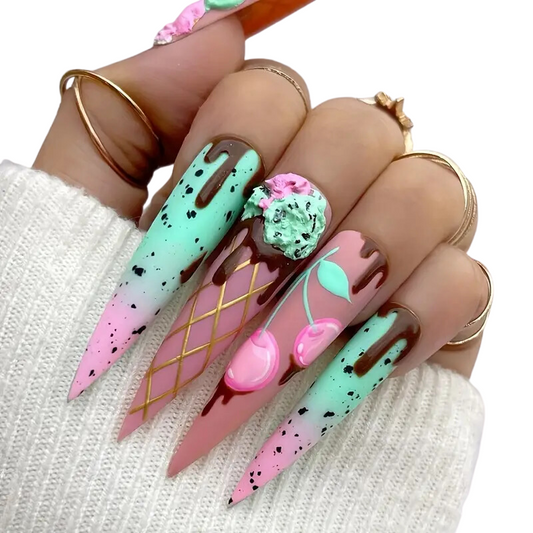 Ice Cream Nails