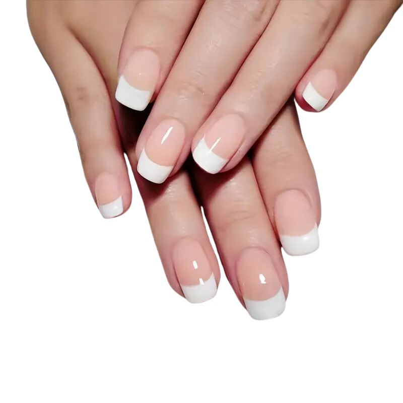 Mildly Mid French Nails