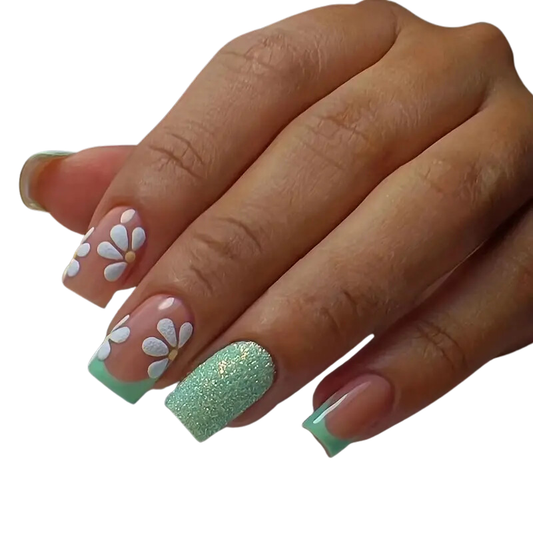 Mint to Bloom Nails