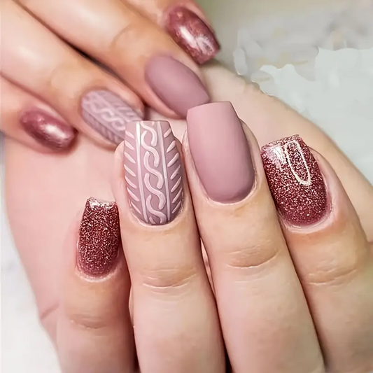 Pretty in Pink Nails