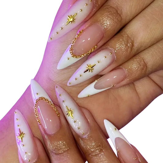Starstruck Chain Nails