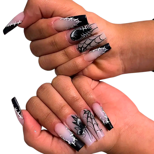 Stitched Shadow Nails