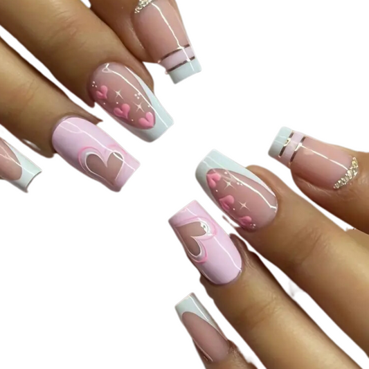 Sweetheart Mix Nails
