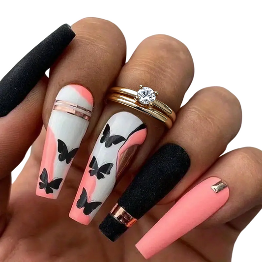 Velvet Wings Nails