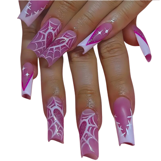 Web of Love Nails