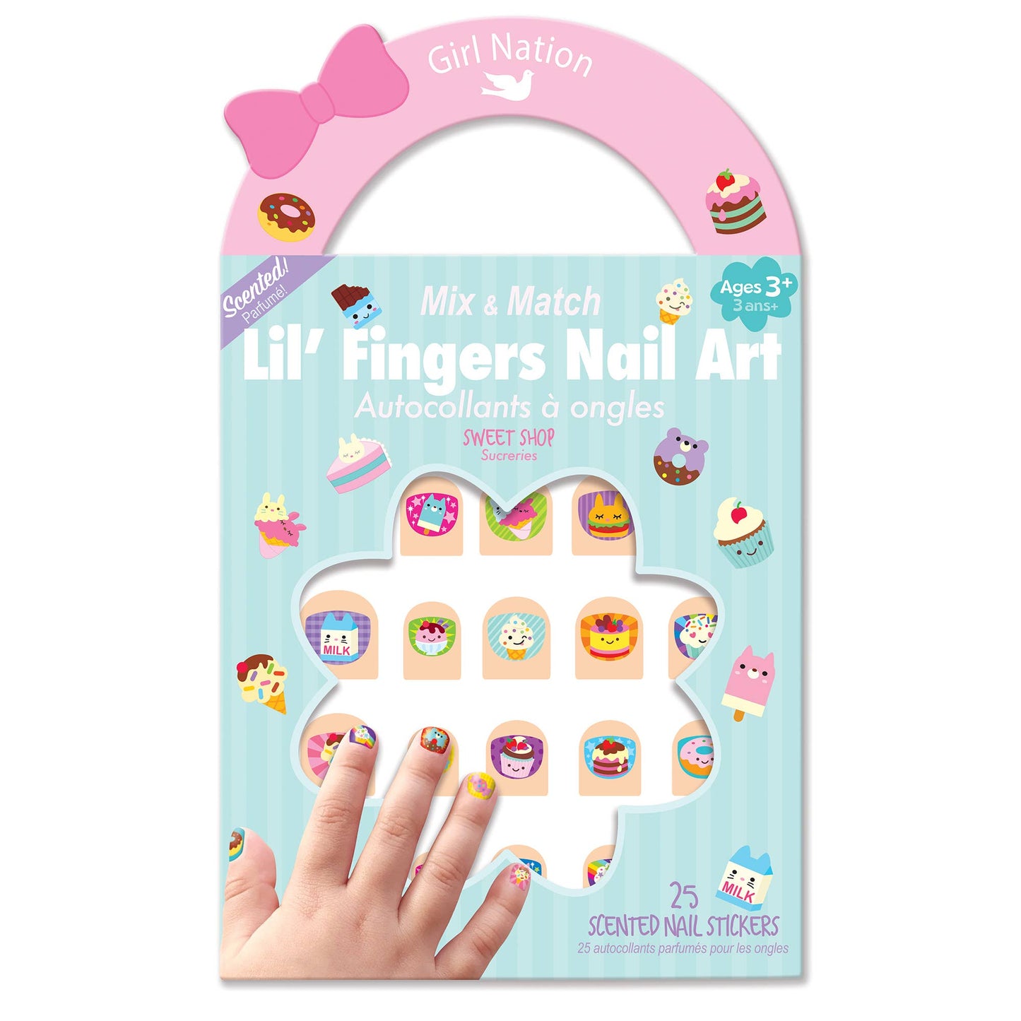 Lil' Fingers Nail Art- Sweet Shop