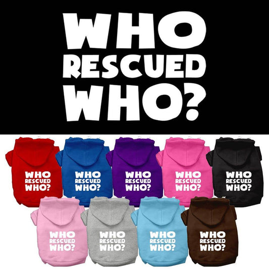 Who Rescued Who Hoodie