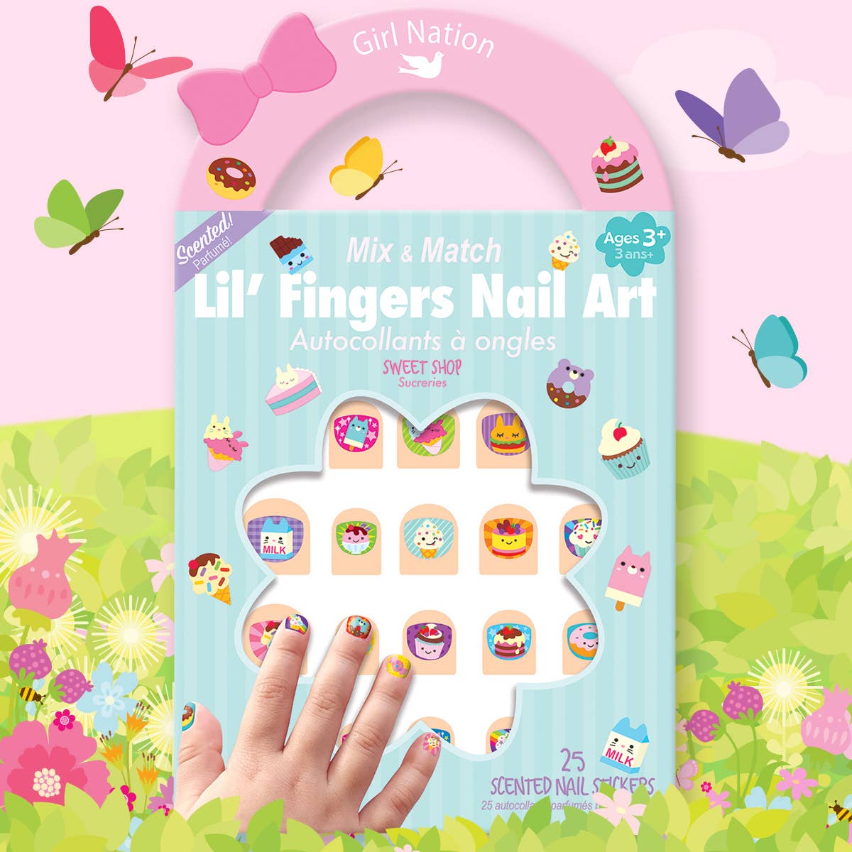 Lil' Fingers Nail Art- Sweet Shop