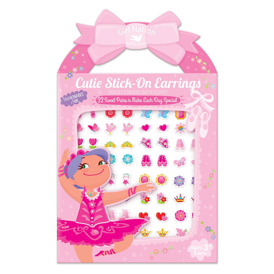 Cutie Stick-On Earrings | Pretty Ballerinas